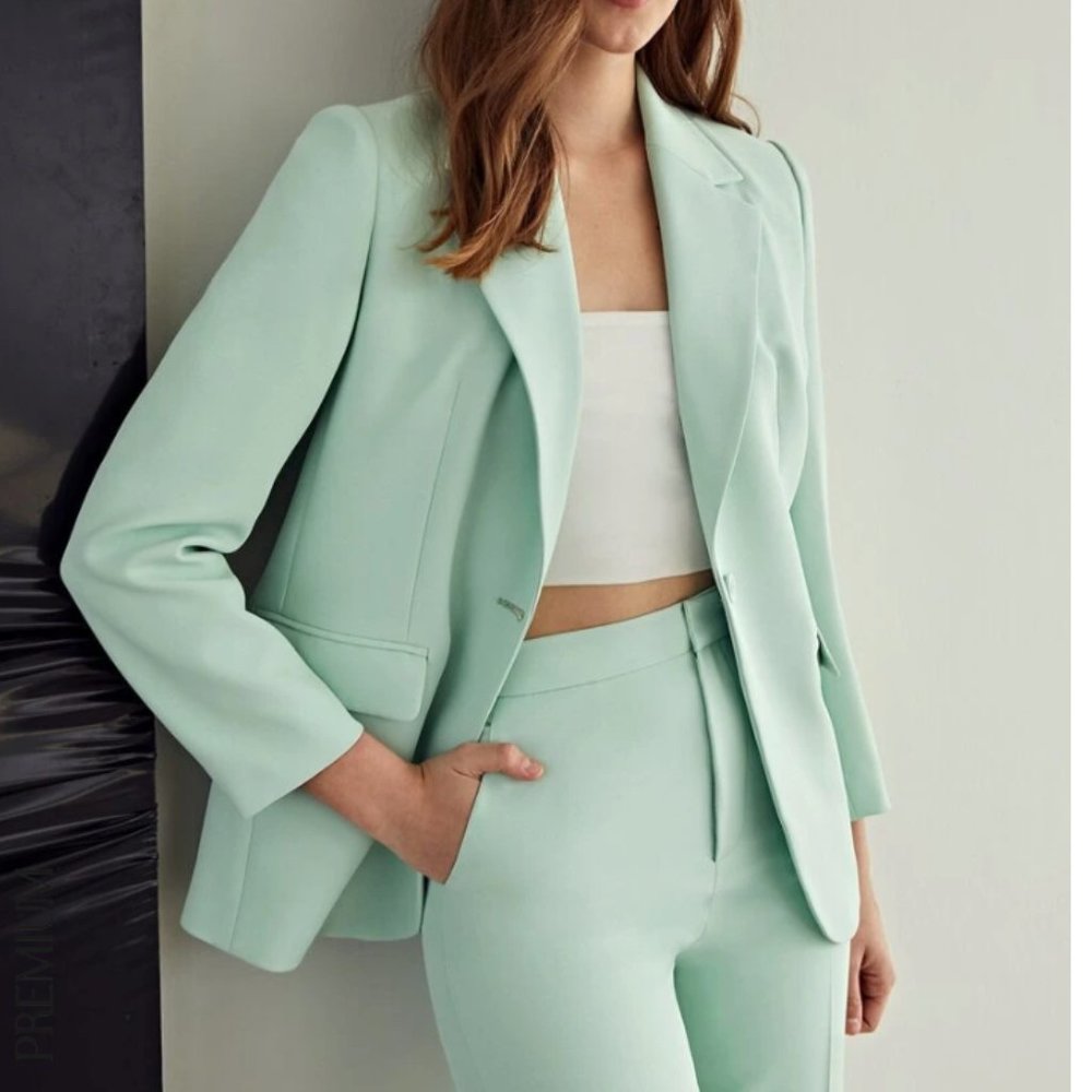 T by Alexander Wang Mint Blazer